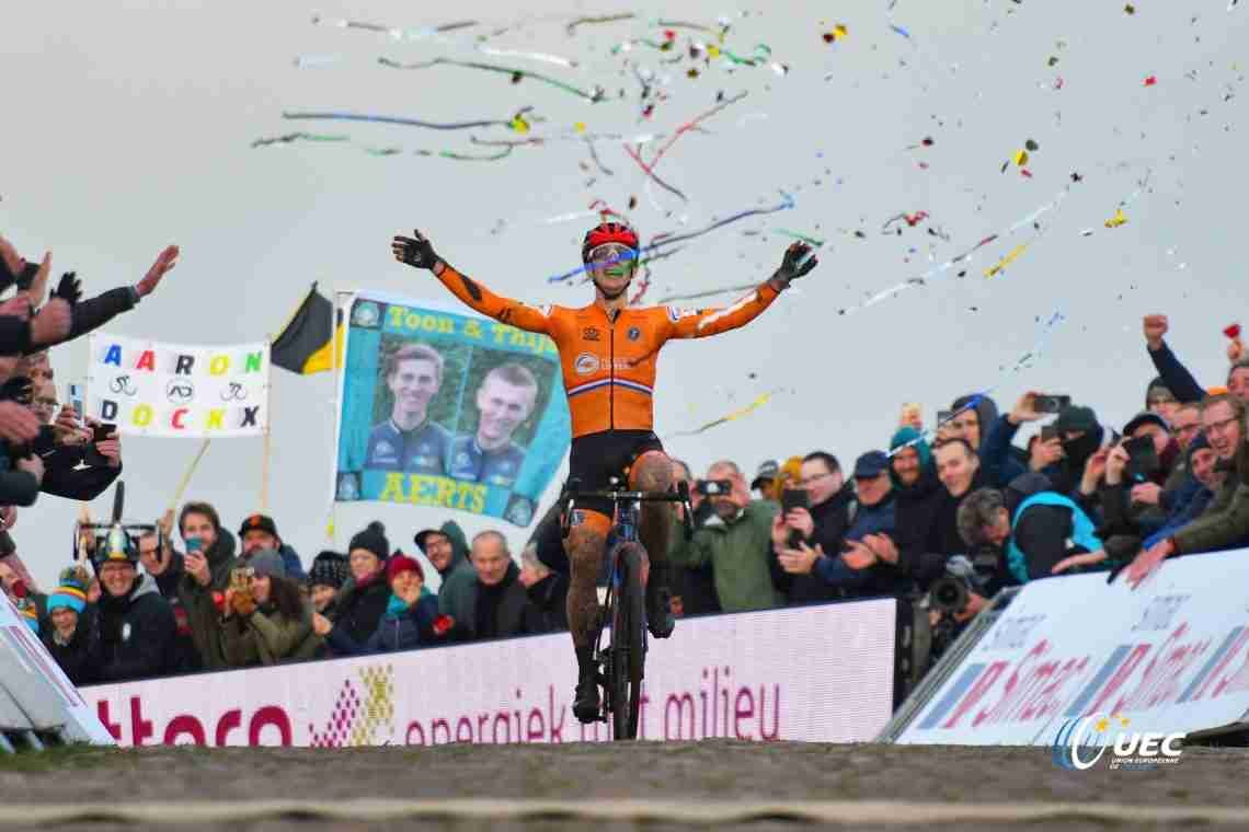Lars Van der Haar, nuevo campeón de Europa de ciclocrós